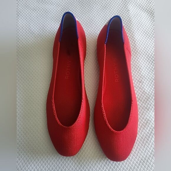 Rothy's Women's Red Flats